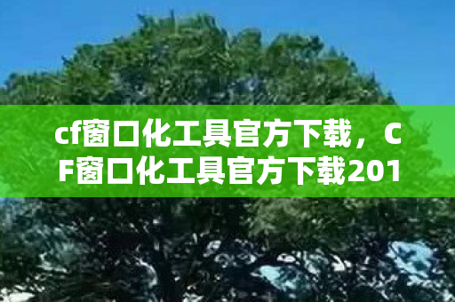 cf窗口化工具官方下载，CF窗口化工具官方下载2013，提升游戏效率与体验