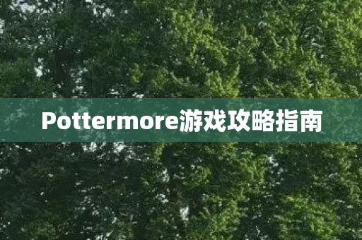 Pottermore游戏攻略指南