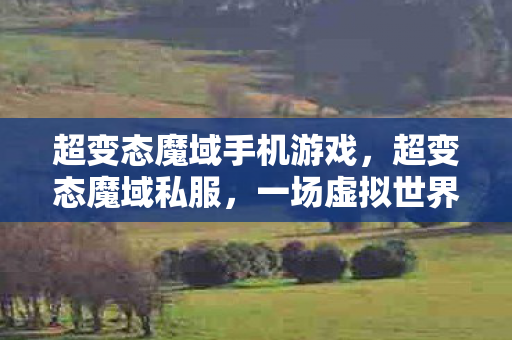 超变态魔域手机游戏，超变态魔域私服，一场虚拟世界的冒险之旅