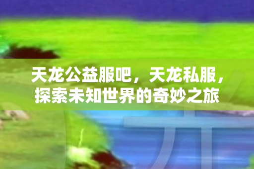 天龙公益服吧,天龙私服,探索未知世界的奇妙之旅 天龙公益服吧,天龙私服,探索未知世界的奇妙之旅