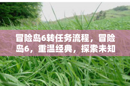 冒险岛6转任务流程，冒险岛6，重温经典，探索未知