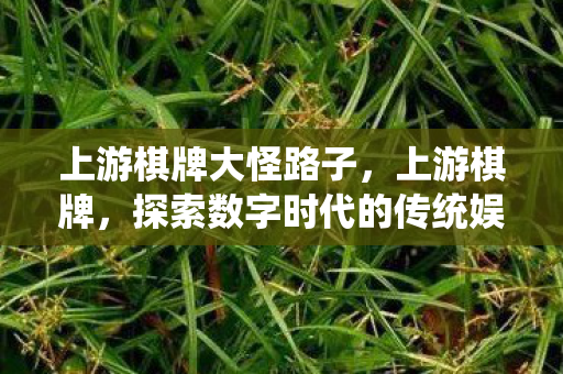 上游棋牌大怪路子,上游棋牌,探索数字时代的传统娱乐新境界 上游棋牌大怪路子,上游棋牌,探索数字时代的传统娱乐新境界