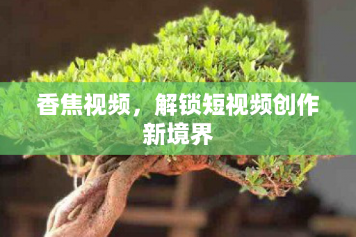 香焦视频,解锁短视频创作新境界 香焦视频,解锁短视频创作新境界