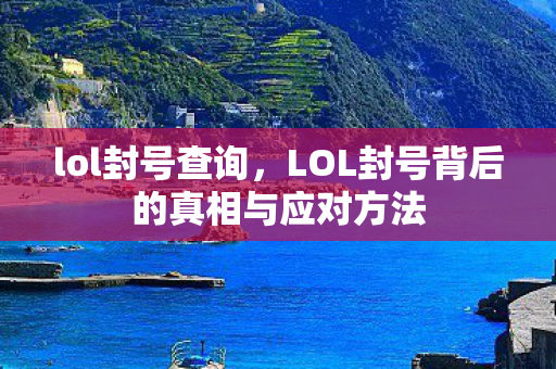 lol封号查询,LOL封号背后的真相与应对方法 lol封号查询,LOL封号背后的真相与应对方法