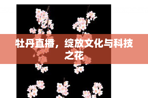 牡丹直播，绽放文化与科技之花