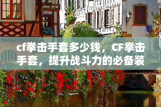 cf拳击手套多少钱，CF拳击手套，提升战斗力的必备装备