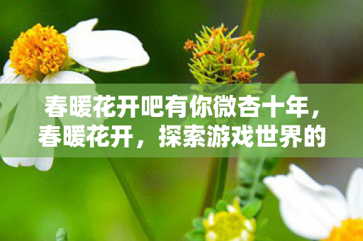 春暖花开吧有你微杏十年,春暖花开,探索游戏世界的无限可能 春暖花开吧有你微杏十年,春暖花开,探索游戏世界的无限可能