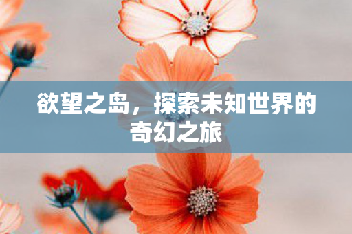 欲望之岛,探索未知世界的奇幻之旅 欲望之岛,探索未知世界的奇幻之旅