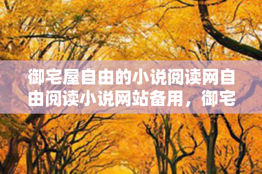 御宅屋自由的小说阅读网自由阅读小说网站备用，御宅屋自由的小说阅读体验，探索无限想象的文学世界