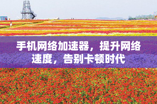 手机网络加速器,提升网络速度,告别卡顿时代 手机网络加速器,提升网络速度,告别卡顿时代
