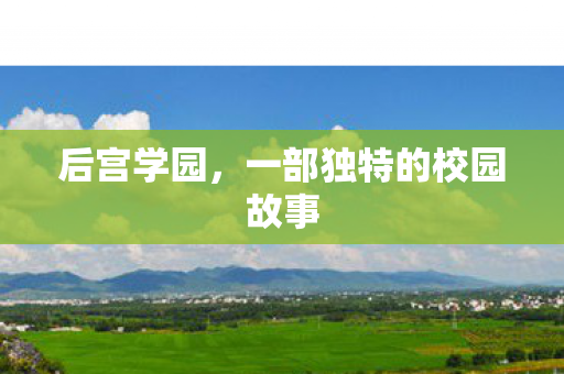后宫学园,一部独特的校园故事 后宫学园,一部独特的校园故事