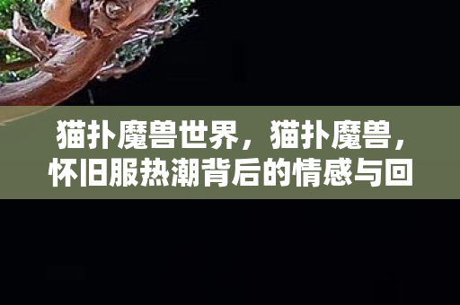 猫扑魔兽世界，猫扑魔兽，怀旧服热潮背后的情感与回忆