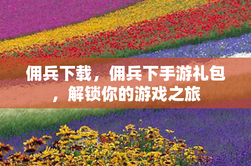 佣兵下载，佣兵下手游礼包，解锁你的游戏之旅