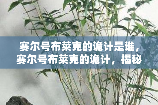 赛尔号布莱克的诡计是谁,赛尔号布莱克的诡计,揭秘游戏内的策略与智慧 赛尔号布莱克的诡计是谁,赛尔号布莱克的诡计,揭秘游戏内的策略与智慧