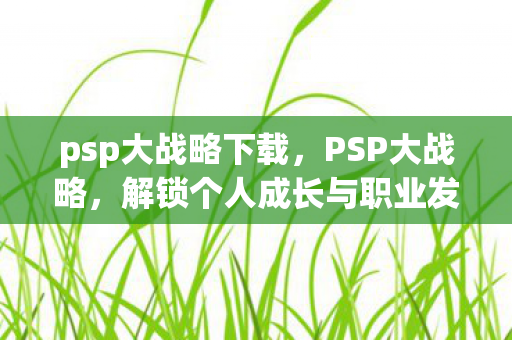psp大战略下载,PSP大战略,解锁个人成长与职业发展的新路径 psp大战略下载,PSP大战略,解锁个人成长与职业发展的新路径