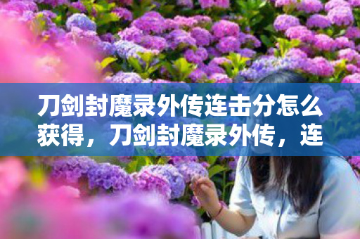刀剑封魔录外传连击分怎么获得，刀剑封魔录外传，连击的艺术