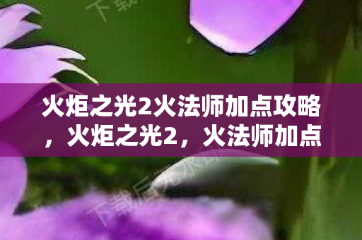 火炬之光2火法师加点攻略,火炬之光2,火法师加点攻略 火炬之光2火法师加点攻略,火炬之光2,火法师加点攻略