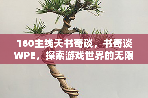 160主线天书奇谈，书奇谈WPE，探索游戏世界的无限可能