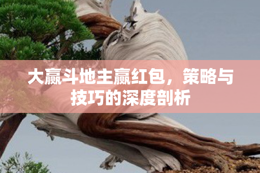 大赢斗地主赢红包,策略与技巧的深度剖析 大赢斗地主赢红包,策略与技巧的深度剖析