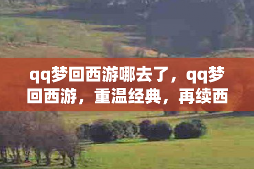 qq梦回西游哪去了,qq梦回西游,重温经典,再续西游情缘 qq梦回西游哪去了,qq梦回西游,重温经典,再续西游情缘