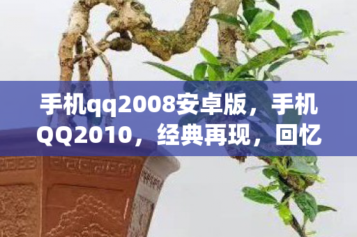 手机qq2008安卓版,手机QQ2010,经典再现,回忆与创新的碰撞 手机qq2008安卓版,手机QQ2010,经典再现,回忆与创新的碰撞