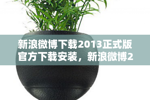 新浪微博下载2013正式版官方下载安装,新浪微博2013正式版,官方下载体验与功能解析 新浪微博下载2013正式版官方下载安装,新浪微博2013正式版,官方下载体验与功能解析