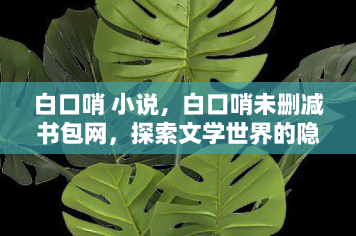 白口哨 小说,白口哨未删减书包网,探索文学世界的隐秘角落 白口哨 小说,白口哨未删减书包网,探索文学世界的隐秘角落