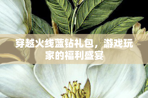 穿越火线蓝钻礼包，游戏玩家的福利盛宴