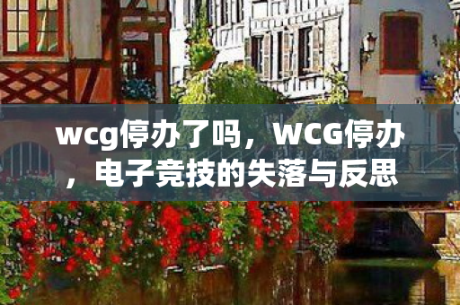 wcg停办了吗,WCG停办,电子竞技的失落与反思 wcg停办了吗,WCG停办,电子竞技的失落与反思