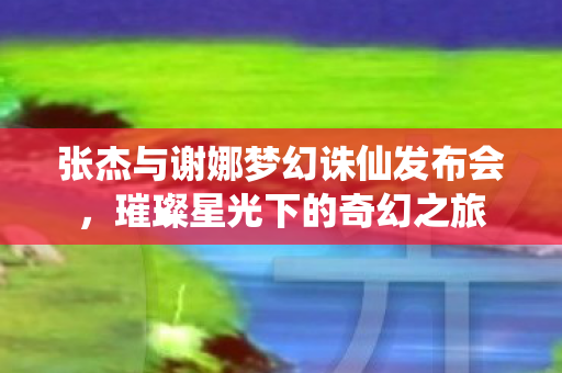 张杰与谢娜梦幻诛仙发布会,璀璨星光下的奇幻之旅 张杰与谢娜梦幻诛仙发布会,璀璨星光下的奇幻之旅