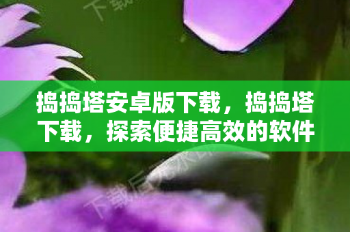 捣捣塔安卓版下载,捣捣塔下载,探索便捷高效的软件获取新途径 捣捣塔安卓版下载,捣捣塔下载,探索便捷高效的软件获取新途径