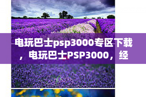 电玩巴士psp3000专区下载，电玩巴士PSP3000，经典游戏机背后的故事与情怀