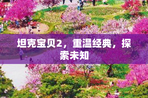 坦克宝贝2,重温经典,探索未知 坦克宝贝2,重温经典,探索未知