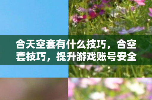 合天空套有什么技巧，合空套技巧，提升游戏账号安全性的实用指南