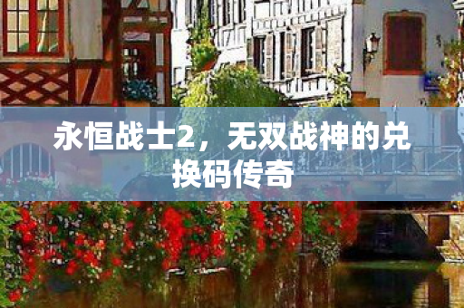 永恒战士2，无双战神的兑换码传奇