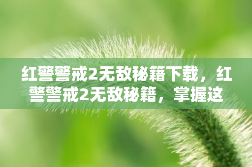 红警警戒2无敌秘籍下载,红警警戒2无敌秘籍,掌握这些技巧,轻松称霸战场 红警警戒2无敌秘籍下载,红警警戒2无敌秘籍,掌握这些技巧,轻松称霸战场