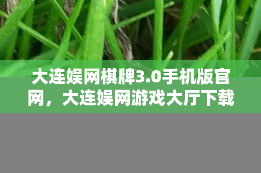 大连娱网棋牌3.0手机版官网,大连娱网游戏大厅下载,一站式游戏娱乐新体验 大连娱网棋牌3.0手机版官网,大连娱网游戏大厅下载,一站式游戏娱乐新体验