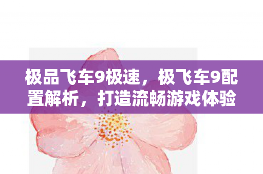 极品飞车9极速,极飞车9配置解析,打造流畅游戏体验的硬件需求 极品飞车9极速,极飞车9配置解析,打造流畅游戏体验的硬件需求