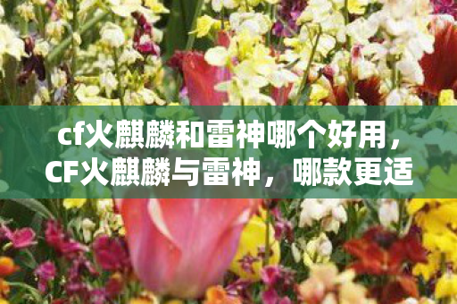 cf火麒麟和雷神哪个好用,CF火麒麟与雷神,哪款更适合你? cf火麒麟和雷神哪个好用,CF火麒麟与雷神,哪款更适合你?