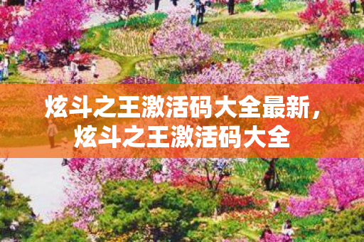 炫斗之王激活码大全最新,炫斗之王激活码大全 炫斗之王激活码大全最新,炫斗之王激活码大全