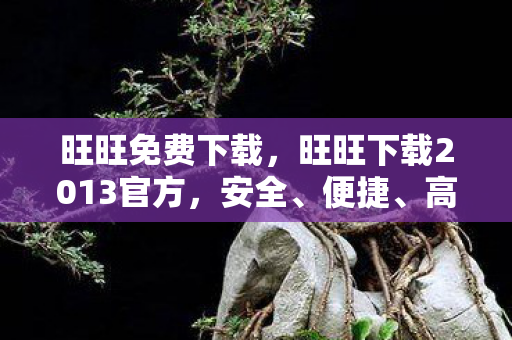 旺旺免费下载,旺旺下载2013官方,安全、便捷、高效的官方下载体验 旺旺免费下载,旺旺下载2013官方,安全、便捷、高效的官方下载体验