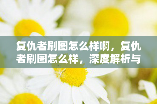 复仇者刷图怎么样啊,复仇者刷图怎么样,深度解析与实战心得 复仇者刷图怎么样啊,复仇者刷图怎么样,深度解析与实战心得