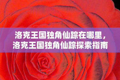 洛克王国独角仙踪在哪里,洛克王国独角仙踪探索指南 洛克王国独角仙踪在哪里,洛克王国独角仙踪探索指南