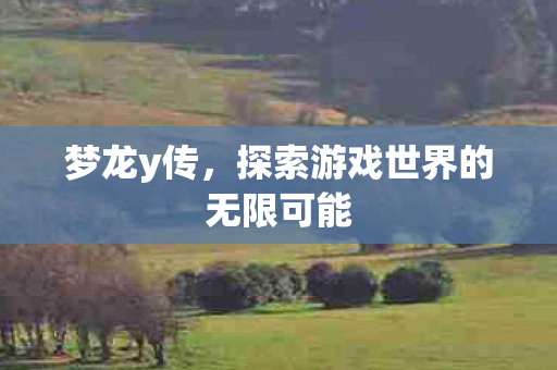 梦龙y传,探索游戏世界的无限可能 梦龙y传,探索游戏世界的无限可能