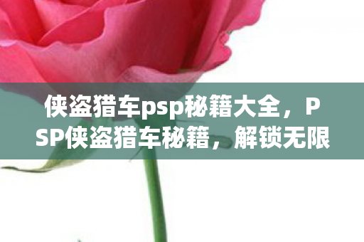 侠盗猎车psp秘籍大全,PSP侠盗猎车秘籍,解锁无限可能 侠盗猎车psp秘籍大全,PSP侠盗猎车秘籍,解锁无限可能