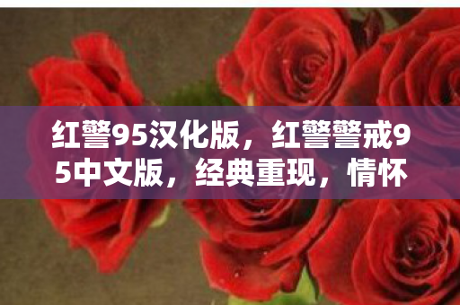 红警95汉化版,红警警戒95中文版,经典重现,情怀依旧 红警95汉化版,红警警戒95中文版,经典重现,情怀依旧