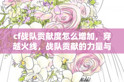 cf战队贡献度怎么增加,穿越火线,战队贡献的力量与荣耀 cf战队贡献度怎么增加,穿越火线,战队贡献的力量与荣耀