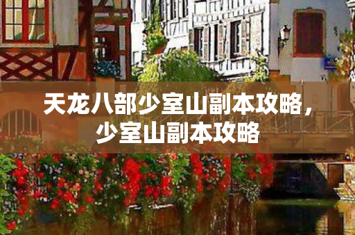 天龙八部少室山副本攻略，少室山副本攻略