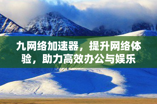 九网络加速器，提升网络体验，助力高效办公与娱乐
