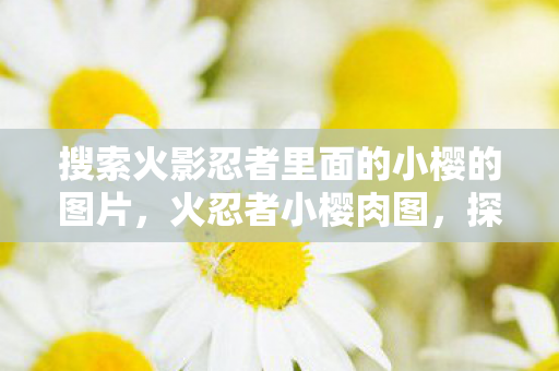 搜索火影忍者里面的小樱的图片,火忍者小樱肉图,探索动漫中的美学与情感 搜索火影忍者里面的小樱的图片,火忍者小樱肉图,探索动漫中的美学与情感